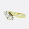 Vintage Diamond Crossover Ring