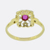 Edwardian Ruby and Diamond Ring