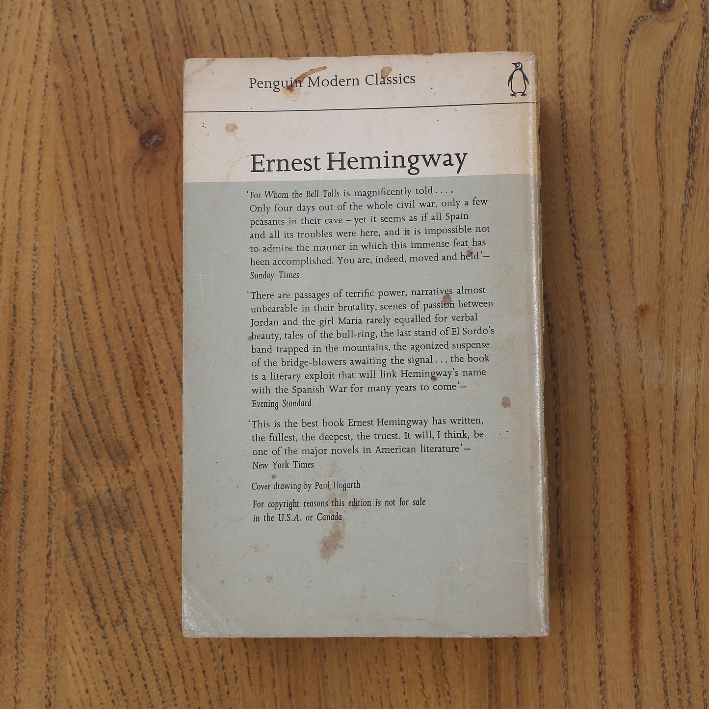 Ernest Hemingway - For Whom the Bell Tolls