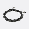 Shamballa Jewels Black Diamond Rope Bracelet