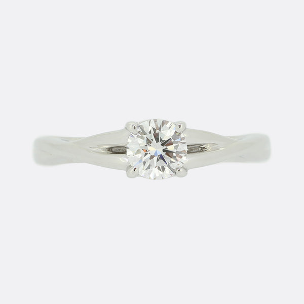0.40 Carat Diamond Solitaire Ring
