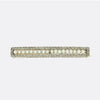 Edwardian Natural Pearl and Diamond Bar Brooch