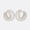Leo Pizzo Diamond Hoop Earrings