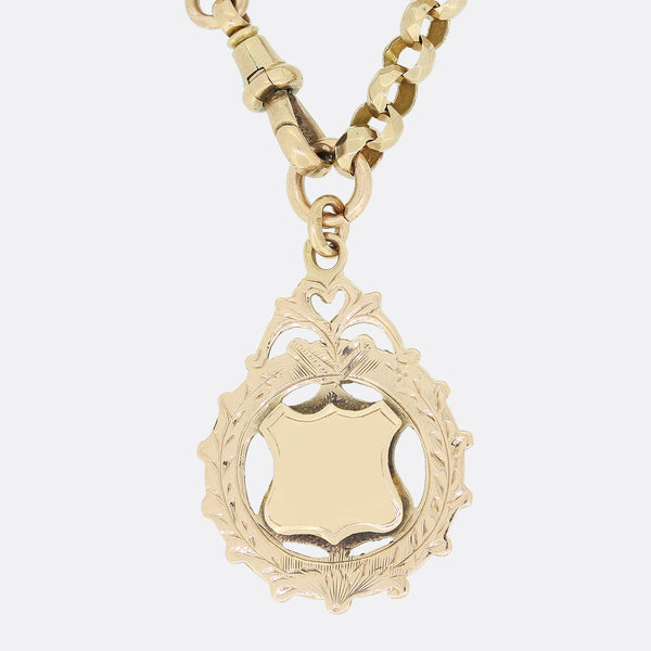 Vintage Fob Charm Necklace
