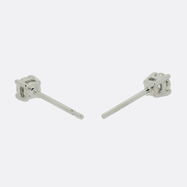 0.22 Carat Diamond Stud Earrings