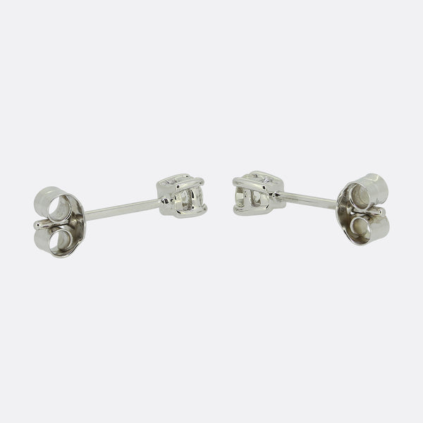 0.22 Carat Diamond Stud Earrings