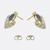 Edwardian Sapphire and Diamond Drop Earrings