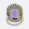Amethyst and Diamond Cocktail Ring