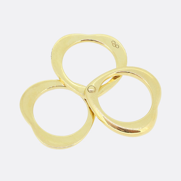 Links Of London Diamond Triple Layered Heart Ring The Vintage