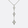 De Beers 0.35 Carat Diamond Pendant Necklace