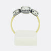 Georgian Style 1.45 Carat Diamond Three Stone Ring