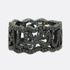 David Morris 'All You Need Is Love' Black Diamond Ring