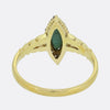 Victorian Turquoise and Diamond Navette Ring