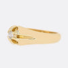 1920s 0.10 Carat Old Cut Diamond Gypsy Ring
