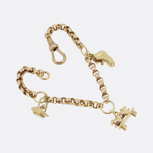 Vintage Charm Bracelet