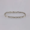 2.6 Carat Baguette and Round Brilliant Cut Diamond Line Bracelet
