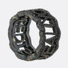 David Morris 'All You Need Is Love' Black Diamond Ring