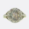 Antique Rose Cut Diamond Cluster Ring