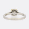 0.50 Carat Diamond Halo Engagement Ring