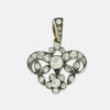 Victorian Old Cut Diamond Pendant