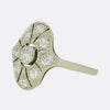 Art Deco 0.65 Carat Old Cut Diamond Target Ring