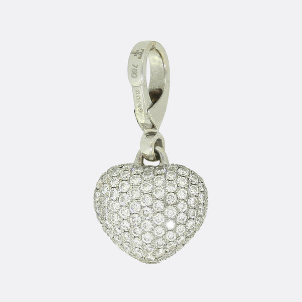 Theo Fennell Diamond Heart Charm
