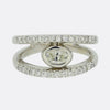 Abstract 0.35 Carat Diamond Ring