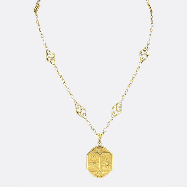 Vintage Christian Necklace
