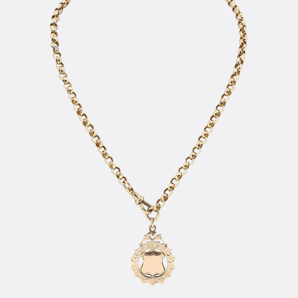 Vintage Fob Charm Necklace