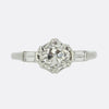 1.09 Carat Old Cut Diamond Solitaire Ring