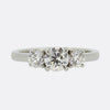 1.02 Carat Diamond Three Stone Engagement Ring