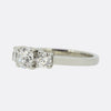 1.02 Carat Diamond Three Stone Engagement Ring
