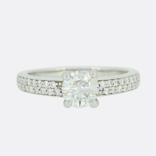 0.75 Carat Diamond Engagement Ring