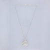 Diamond Layered Bubbles Pendant Necklace