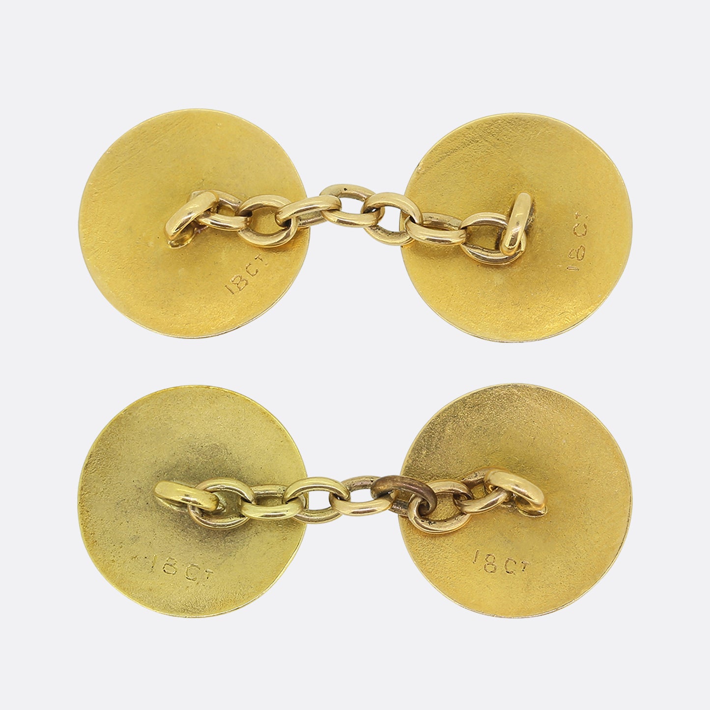 Guilloché Enamelled Cufflinks