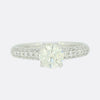 0.81 Carat Diamond Solitaire Engagement Ring