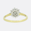 Vintage 0.20 Carat Diamond Daisy Cluster Ring
