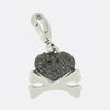 Theo Fennell Heart and Crossbones Charm