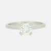 0.77 Carat Diamond Solitaire Engagement Ring