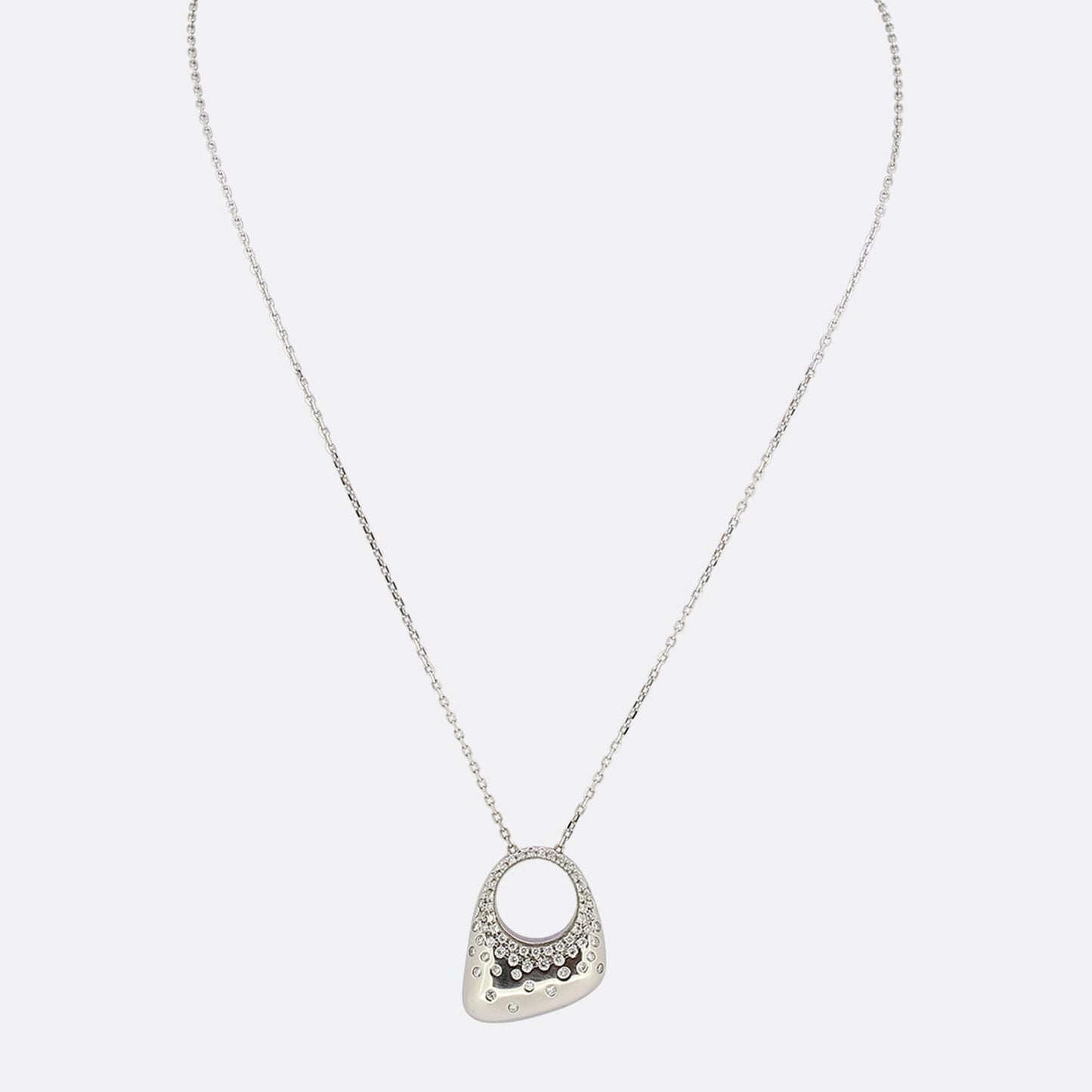Fred Diamond Pendant Necklace