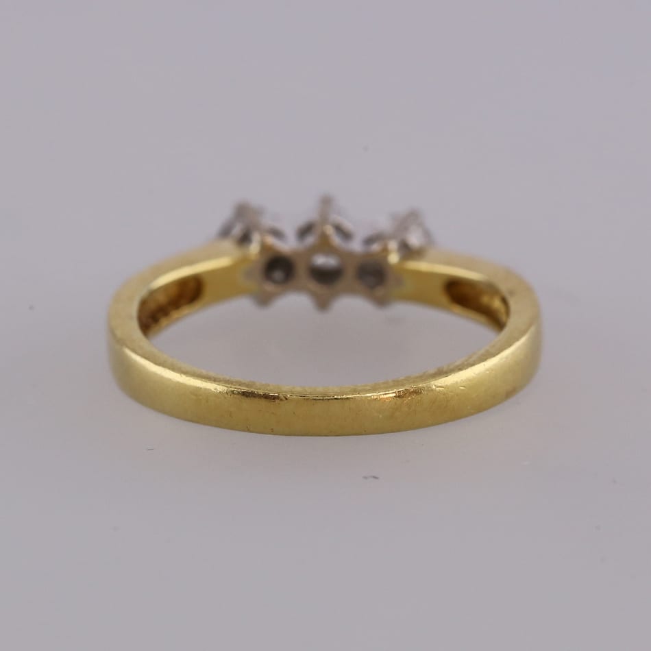 0.33 Carat Diamond Three Stone Ring