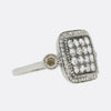 Mouawad Rose Cut Diamond Tablet Ring