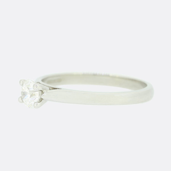 0.40 Carat Diamond Solitaire Engagement Ring