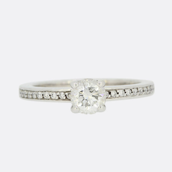 0.45 Carat Diamond Solitaire Ring
