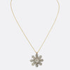 Victorian 2.95 Carat Diamond Star Pendant Necklace