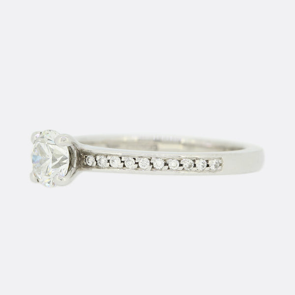 0.45 Carat Diamond Solitaire Ring