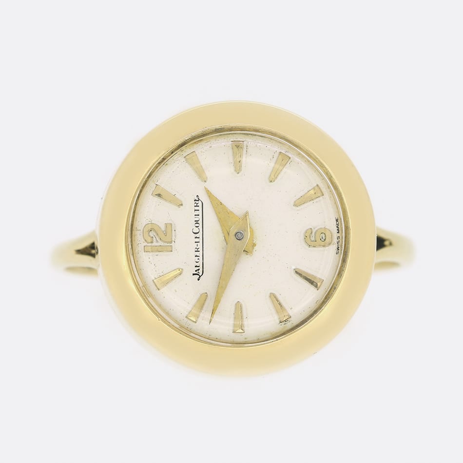 Vintage Jaeger-Le Coultre Watch Ring