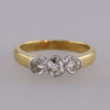0.45 Carat Diamond Three Stone Ring