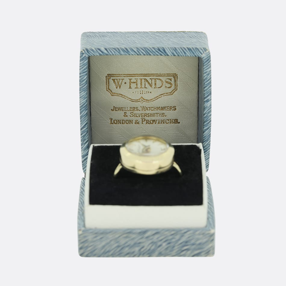 Vintage Jaeger-Le Coultre Watch Ring