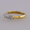 0.45 Carat Diamond Three Stone Ring